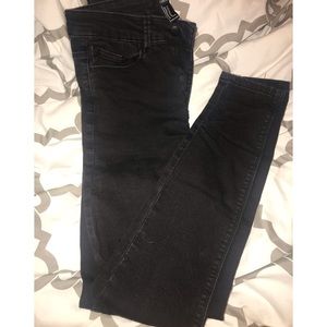 Black high waisted skinny pants